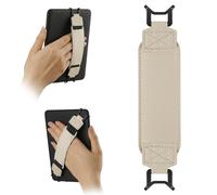 HoYiXi Universal Soft Hand Strap per 6-7 pollici eReader Compatible Kobo/PocketBook/Tolino/Sony/Paperwhite/Nook eReader,per 6", 6.8", 7" E-Reader,con Cinturino da polso sicuro per Tablet,Bianco