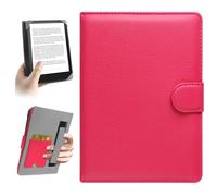 HoYiXi Universale Custodia per 6.8 pollice,7 pollice eReader Compatibilità Kindle Paperwhite/Kobo Clara HD/Kobo Clara 2E/PocketBook/Tolino/Sony 6”-6.8“ E-Book Reader Cover Case,Rosa