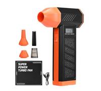 Hoyiyobi Spolverino elettrico a batteria 150,000 giri/minuto regolabile a 4 marce per soffiare e aspirare con ricarica rapida, soffiatore di polvere per tastiera del computer dell'auto