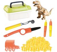 Hozaenwa Strumenti Da Taglio Per Cartone Per Bambini - Set Attrezzi Edilizia Cartone - Giocattoli Educativi di Costruzione per Apprendimento Prescolastico per l'Infanzia