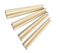Hozaenwa Vassoio Porta Domino - Supporto in Legno per Sostituzione di Lettere - Portatile 4 Pezzi Portadomini per Tornei Bambini Attività di Team Building Viaggio Serata di Giochi in Famiglia