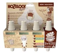 Hozelock Aquasolo® - Coni di irrigazione universali per Bottiglie da 0,5 l a 2 l, per irrigazione Fino a 29 Giorni per Piante da Interni ed Esterni, con stabilizzatore, Ideale per vasi da 45-60 cm