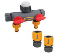 Hozelock 2, 3 o 4 vie rubinetto multi tubo connettore irrigazione giardino...