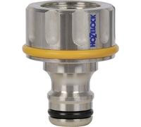 Hozelock 2046P0000 Pro Ottone Presa per rubinetti filettati Raccordo a innesto