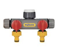 HOZELOCK 2252 CONNETTORE A DUE USCITE PER RUBINETTO RACCORDO ACCESSORI GIARDINO