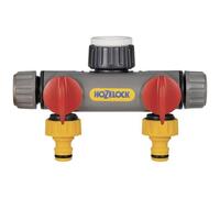 HOZELOCK 2252 CONNETTORE A DUE USCITE PER RUBINETTO RACCORDO ACCESSORI GIARDINO