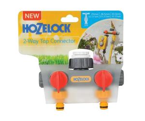 Hozelock 2252 Connettore A Due Vie Per Rubinetto 1/2 - 1in BSP HOZ2252