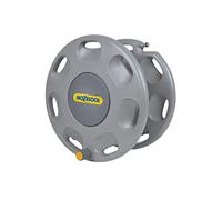 Hozelock 2390D0000 Avvolgitore da parete da 60 m senza tubo e ugello (giallo/grigio)