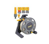 Hozelock 2412 30m Autonomo Compatto Avvolgitubo + 25m Di 12.5mm Tubo HOZ2412