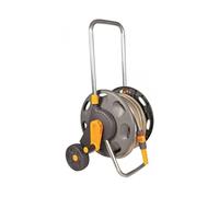 Hozelock 2487r9012 Avvolgitubo con Carrello e di 30 m di Tubo, Colore Grigio, 39 x 30 x 40 cm