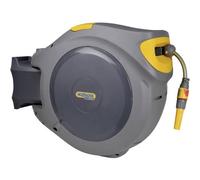 Hozelock 2597 0000 FLOWMAX Auto Reel 30 m 30 m 1 pz. Grigio, Giallo Avvolgitub
