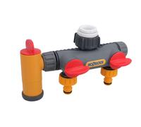 Hozelock 3 Vie Rubinetto Multi Tubo Connettore Adattatore Irrigazione Giardin...