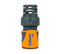 Hozelock 49304-000 - Raccordo rapido per tubi ø 19 mm, colore: giallo/grigio