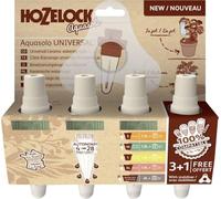 Hozelock Aquasolo® - Coni di irrigazione universali per Bottiglie da 0,5 l a 2 l, Fino a 29 Giorni di irrigazione per Piante da Interni ed Esterni, con stabilizzatore per Bottiglie Grandi, Ideale per