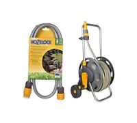 Hozelock Carrello per tubo di irrigazione da 60 m con tubo da 50 m & HOZELOCK &
