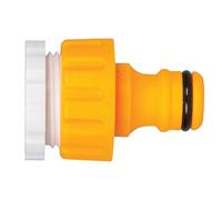 Hozelock Filettato Rubinetto Connettore Convertitore 21-26.5mm 1/7cm Bsp HOZ2184