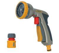 Hozelock Multi Plus Pistola a Spruzzo Ugello Acqua Tubo Tubo 8 Funzioni...