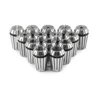 HOZLY Set di pinze a molla ER20 da 14 pezzi per incisione CNC tornio mandrino Dimensioni dello strumento include: 1/16", 3/32", 1/8", 5/32", 3/16", 7/32", 1/4", 9/32", 5/16", 1/4", 9/32", 5/16" cm, 11