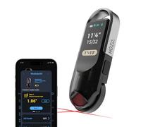 HOZO NeoRulerGO - Metro digitale a nastro con laser, ricaricabile, strumento di misurazione intelligente a lunga distanza, per forme dispari, diametro piatto e curvo, app Bluetooth, gadget tascabili,