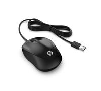 HP 1000 Wired Mouse, Cablato, Sensore Preciso, 1200 DPI, 3 Pulsanti, Rotella Sco