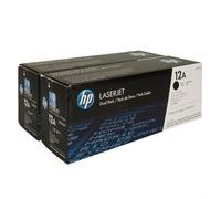HP 12A - Confezione da 2 - nero - originale - Las - Nouvo