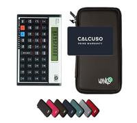 HP 12C Platinum con Custodia Protettiva WYNGS inclusa Nero - Calcolatrice Finanziaria - Pacchetto Base