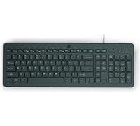 HP 150 kabelgebundene Tastiera nero USB US-Layout 664R5AA#ABB Tastiera Germania
