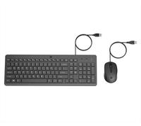 Hp - 150 Tastiera E Mouse Con Cavo-nera HP