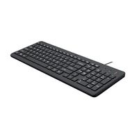 HP 150 Tastiera QWERTY spagnola con cavo - (indicatori LED, porta USB-A, 12 tast