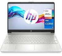 HP 15s-fq5100ns - Computer portatile da 15,6" Full HD (Intel Core i7-1255U, 16 GB RAM, 512 GB SSD, Intel Iris Xe Graphics, senza sistema operativo) Argento - Tastiera QWERTY spagnola