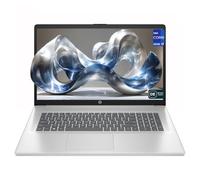 HP 17 Business Laptop, Intel Core i7-1355U, 64GB DDR4 RAM, 1TB PCIe SSD, 17.3" FHD (1920x1080), scheda grafica Intel Iris Xe, tastiera QWERTZ, Windows 11 Home, Argento