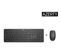 HP 18H24AA Combo tastiera e mouse wireless Colore Nero