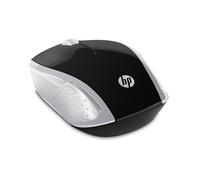 HP 200 Mouse Wireless, Tecnologia LED Rosso, Laser fino a 1000 DPI, 3 Pulsanti,