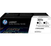 HP Confezione da 2 cartucce toner nero originale ad alta capacità LaserJet 201X