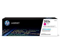 HP 203X CF543X, Cartuccia Toner Originale HP da 2500 Pagine, Compatibile con le Stampanti HP Color LaserJet Pro M254, MFP M280, MFP M281, Magenta