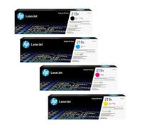 HP 219X High Yield XL Set Toner Originale Multipack Nero, Ciano, Magenta, Giallo, Compatibile con: Color LaserJet Pro 3202, MFP 3302
