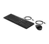 Mouse HP e tastiera 225 cablati