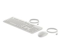 HP 225 Tastatur-und-Maus-Set beidhändig 3-Zonen-Layout Mouse AW5S6AA#ABB