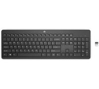 HP 230 BLK Tastiera Wireless Universale RF senza fili Nera - Nouvo