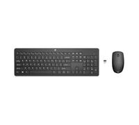 HP - COMBO TASTIERA E MOUSE wireless 230 - Nero