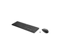 HP 235 Wireless Mouse and Keyboard Combo Tastiera 1600 dpi QWERTY - 1Y4D0UT#ABB