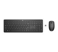 HP 235 Wireless Mouse and Keyboard Combo Tastiera 1600 dpi QWERTY - 1Y4D0UT#ABB