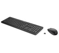 HP 235 WL Mouse and KB Combo Germany - G, colore: Nero