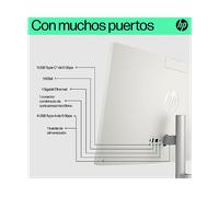 HP 24-cr0012ns AIO, 23,8 ", Intel® Intel® Core™ i3 i3-1315U, RAM 8 GB, 512 GB SSD, Bianco, IPS, No operating system