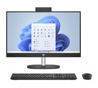 HP 24-cr0055nd (tastiera QWERTY) AIO, 23,8 ", Intel® Core™ i5 i5-1335U, RAM 8 GB, 512 GB SSD, Nero, IPS, Windows 11 Home