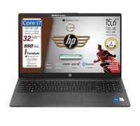 HP 250 G10, PC Portatile CPU Intel Core i7-1355U 13th 10 Core, fino a 5GHz, RAM 32GB, SSD 1Tb, Display 15.6" FHD, Wi-Fi 6, BT, WebCam, HDMI, Win 11Pro, cybersaver, Pronto all'Uso, 3 anni di garanzia