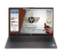 HP 250 G10, PC Portatile CPU Intel Core i7-1355U 13th 10 Core, fino a 5 GHz, RAM 32 GB, SSD 1 TB, Display 15.6" FullHD, Wi-Fi 6, BT, WebCam, HDMI, Privacy Shutter, Win 11Pro, Pronto all'Uso