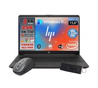 HP 250 G9 Intel® Celeron® N4500 Computer portatile 39,6 cm (15.6") HD 8 GB DDR4-SDRAM 256 GB SSD Wi-Fi 5 (802.11ac) Windows 11 Home Argento