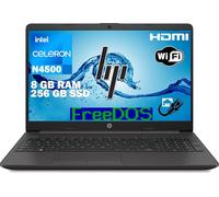HP 250 G9 Notebook Laptop Portatile 15,6 Pollici - Processore Celeron Intel N4500-8GB RAM - 256 GB SSD - FreeDos