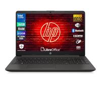 HP 250R G9, Computer Portatile Notebook, Intel 5-120u 10 Core 1.4Ghz, Display 15.6'' FHD, Ram 16GB, SSD 512GB, Windows 11, Pronto all'uso con Libre Office